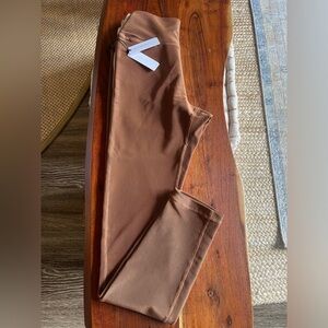 WEWOREWHAT high rise, chain, ribbed legging